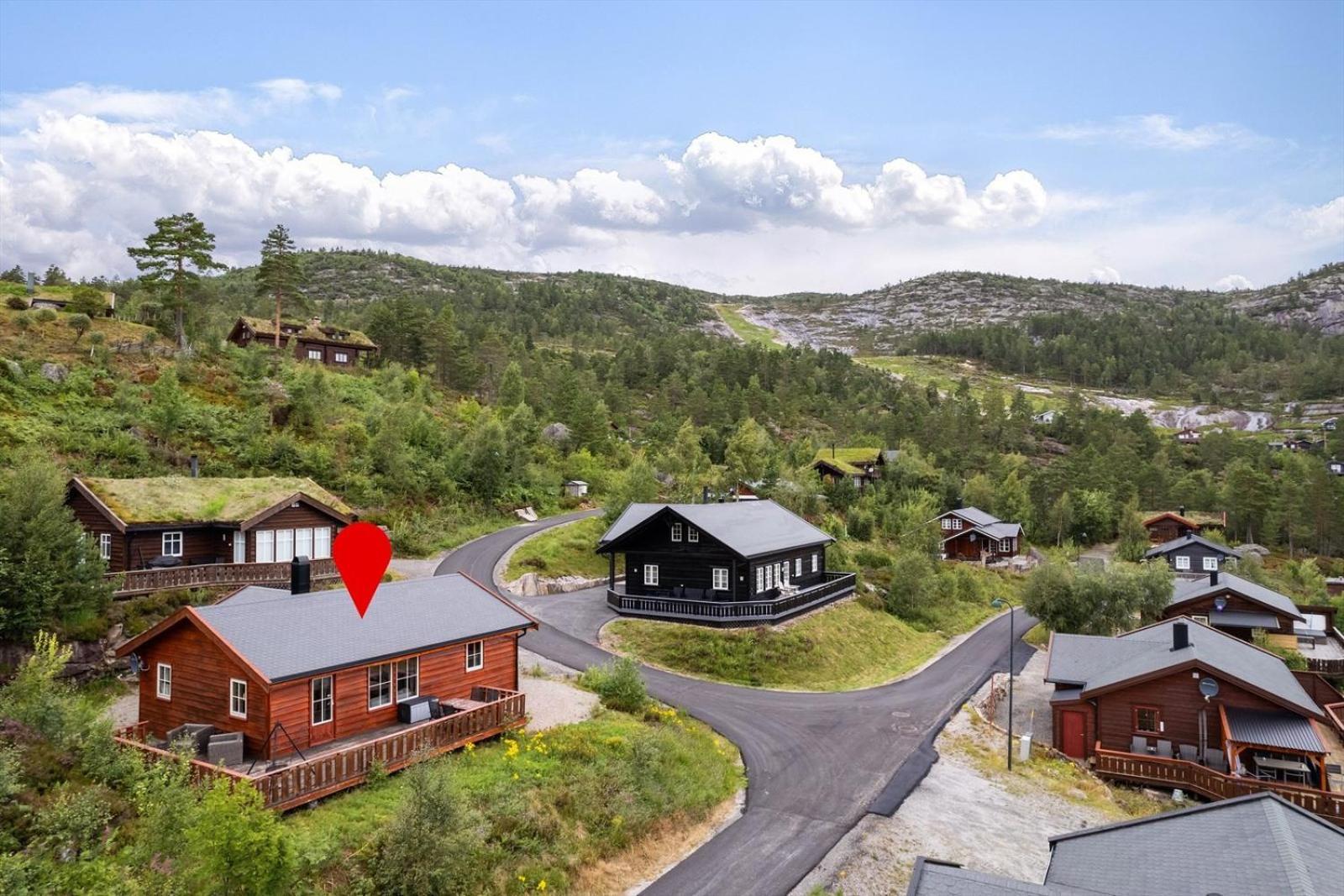 Villa Hygge Pa Fjellet Øyuvstad Exterior foto